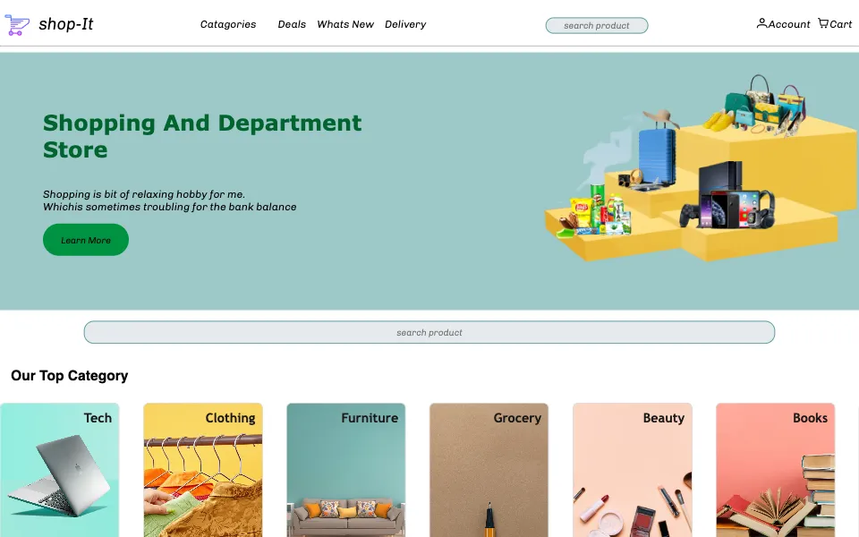 Shop It live site